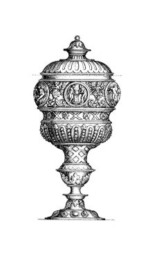 Retro süsleme. Eski ve retro görüntü