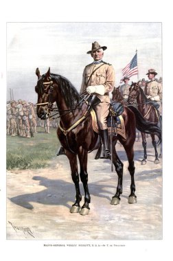 İspanyol-Amerikan savaşı. Eski resim