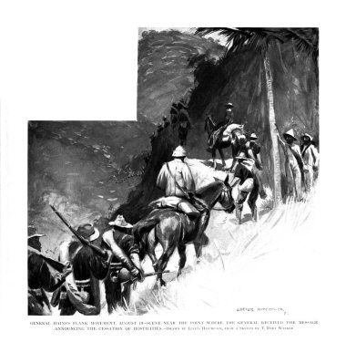 İspanyol-Amerikan savaşı. Eski resim