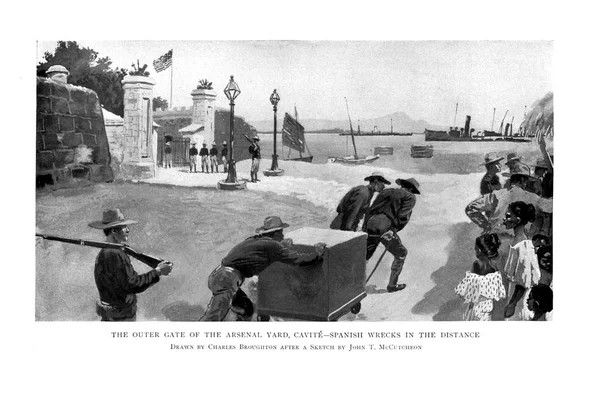 Spanish-American War. Old image