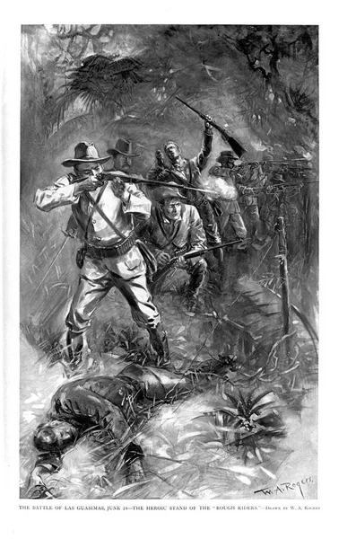 İspanyol-Amerikan savaşı. Eski resim