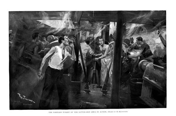 İspanyol-Amerikan savaşı. Eski resim