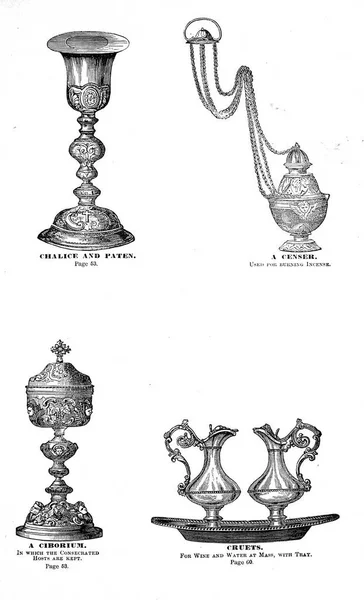 宗教的なアイテムです レトロ イメージ — ストック写真