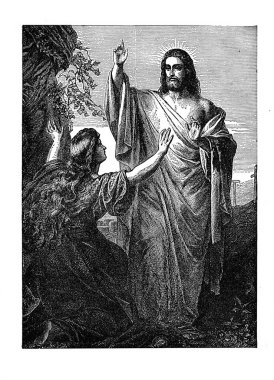 Diriliş İsa ve kadın