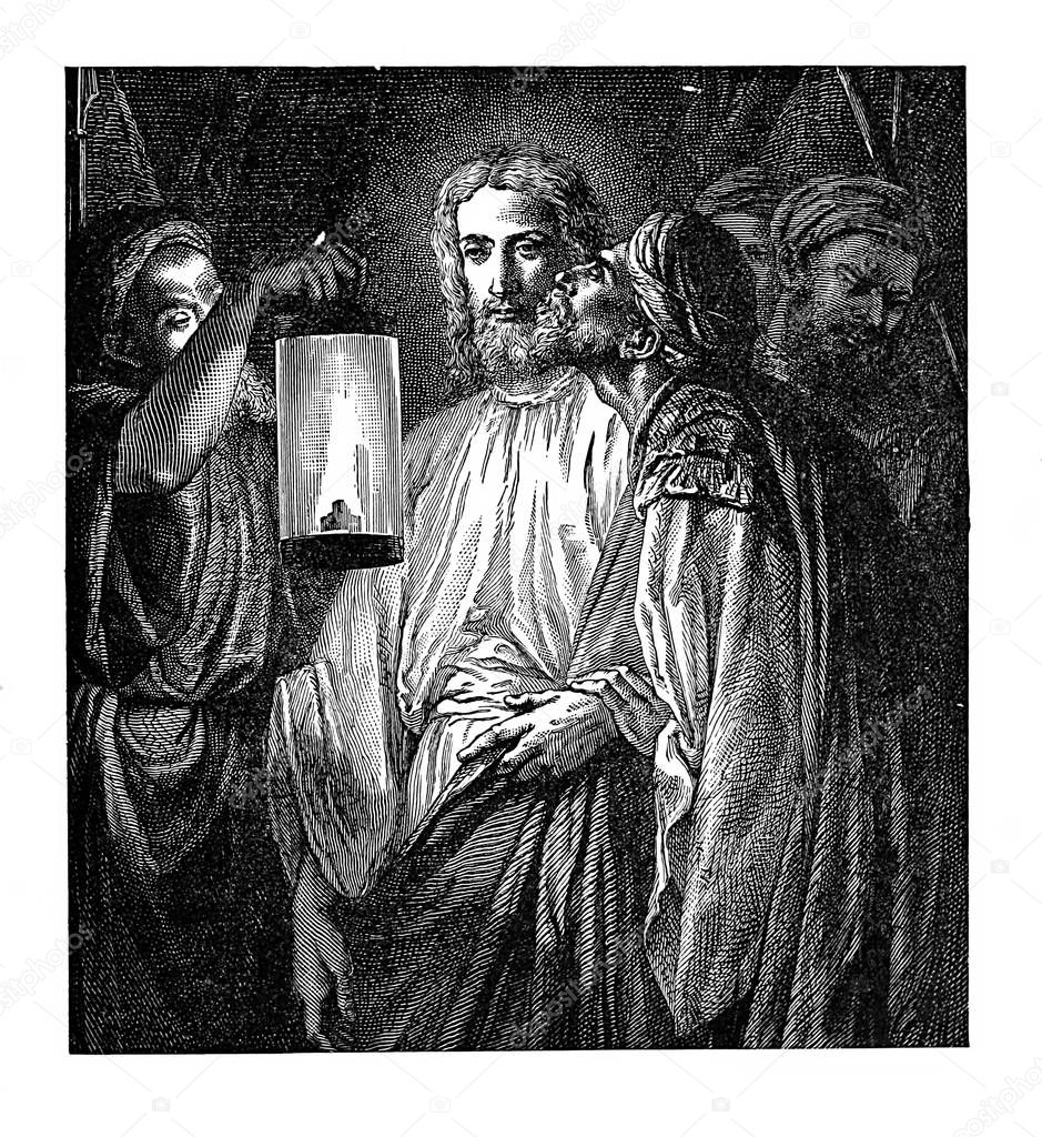 Jesus and Pilate old image