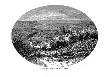 Dini konuda illüstrasyon.