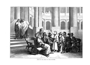 Dini konuda illüstrasyon.