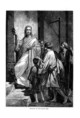 Dini konuda illüstrasyon.