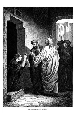 Dini konuda illüstrasyon.