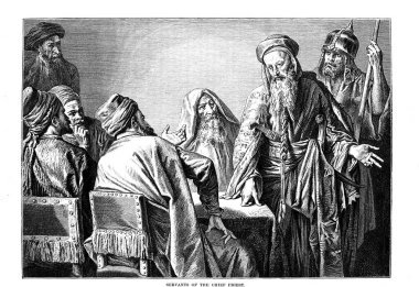 Dini konuda illüstrasyon.