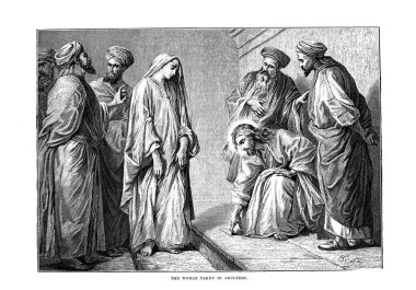 Dini konuda illüstrasyon.