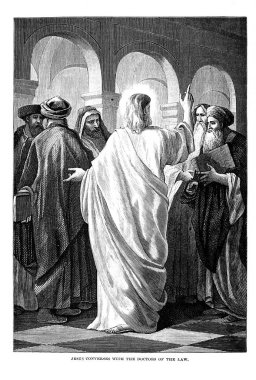 Dini konuda illüstrasyon.