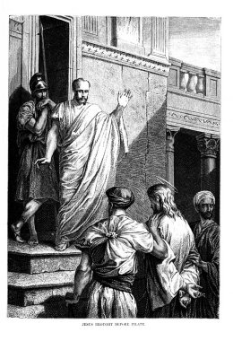 Dini konuda illüstrasyon.