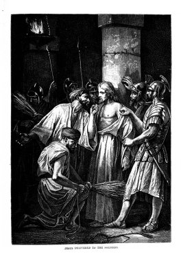 Dini konuda illüstrasyon.