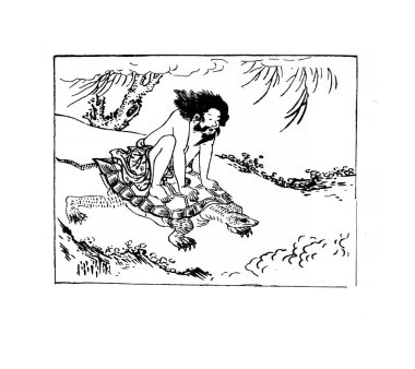 Japonya Sanat. Retro ve eski görüntü