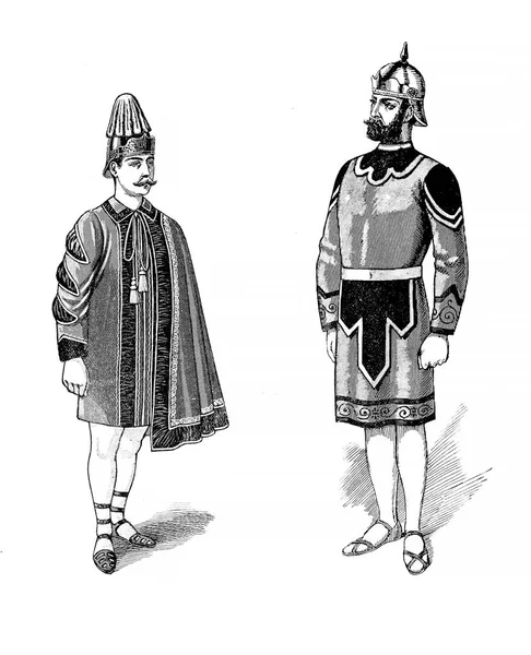 Oblečení Středověku — Stock fotografie