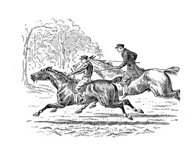 At retro ve eski görüntü.