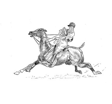 Polo. Retro ve eski görüntü