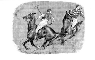 Polo. Retro ve eski görüntü