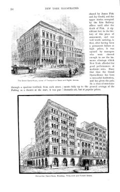 New York şehri. Oyma illüstrasyon