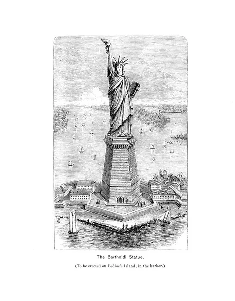 New York City Gravyr Illustration — Stockfoto