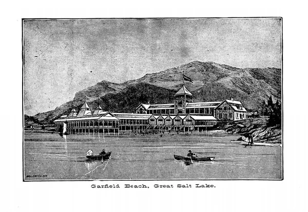 Salt Lake City Illustration Gravure — Photo