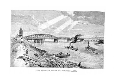 İngiltere'de Illustration. Retro ve eski görüntü