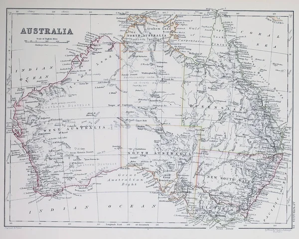 Stará Mapa Rypání Obrázku — Stock fotografie