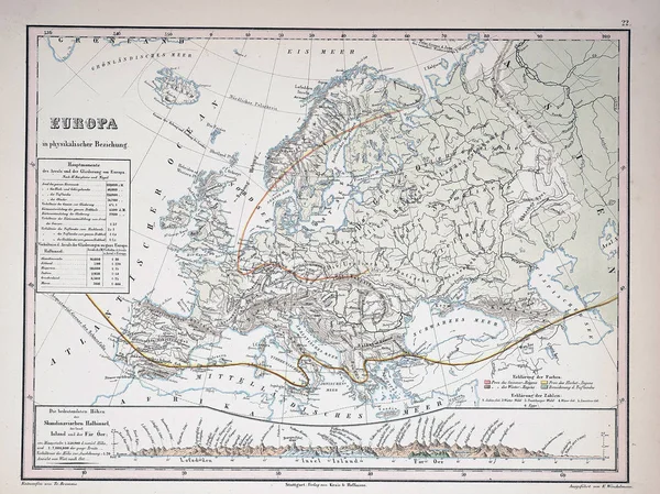 Atlas Infográficos Imagem Antiga Fotografia De Stock