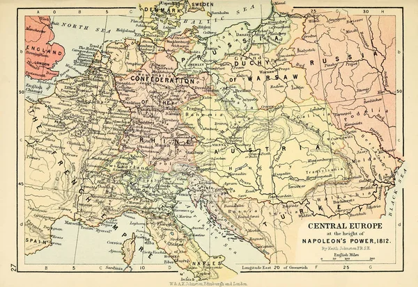 Stara Mapa Grawerowanie Obrazu — Zdjęcie stockowe