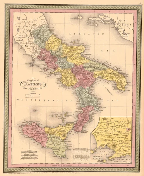 Stará Mapa Rypání Obrázku — Stock fotografie