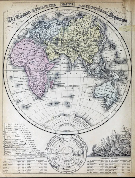 Old Map Engraving Image Stock Image