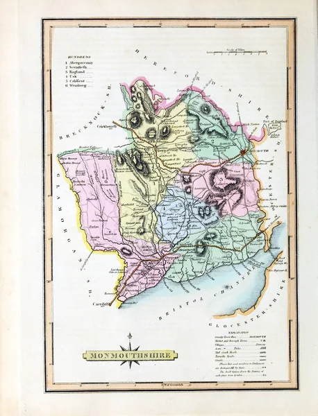 Map of England and Wales