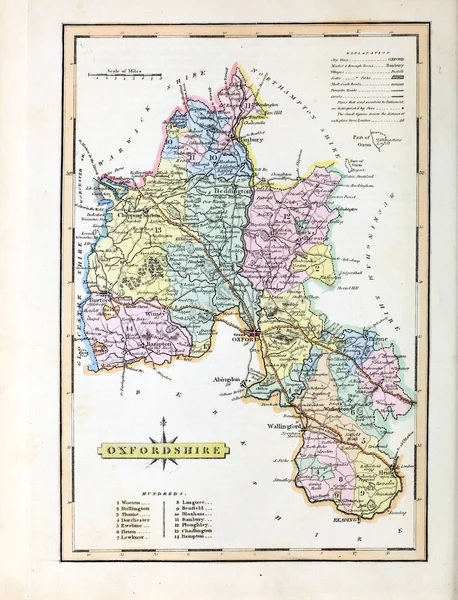 Карта Англії Уельсу — стокове фото