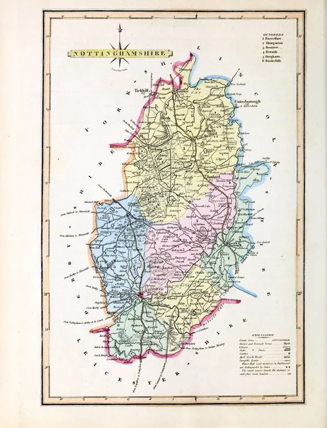 Карта Англії Уельсу — стокове фото