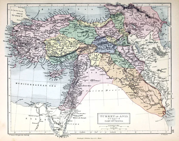 Vecchia Mappa Immagine Retrò — Foto Stock