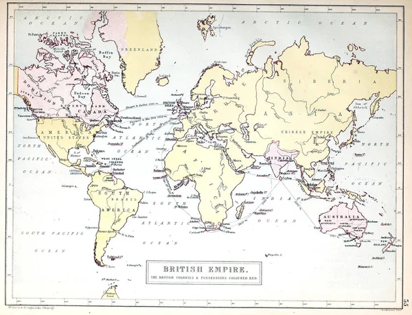 Velho Mapa Imagem Retrô — Fotografia de Stock