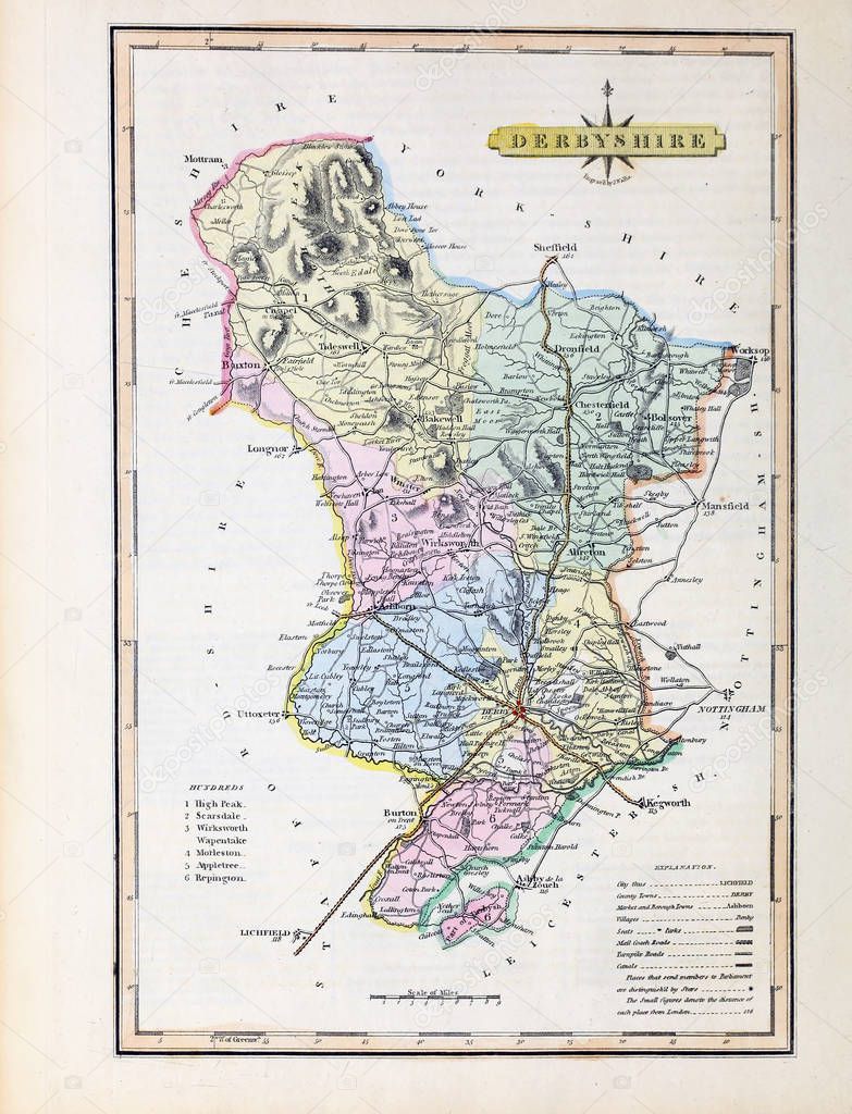 Map of England and Wales