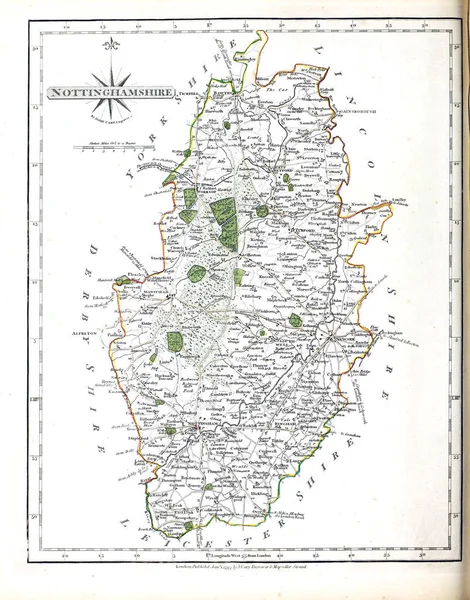 Vecchia Mappa Immagine Retrò — Foto Stock