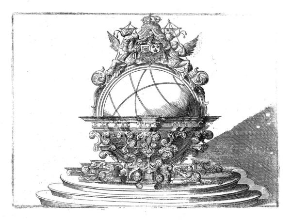 Thème Astronomique Illustration Gravure — Photo