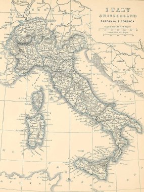 Eski harita. Gravin görüntü