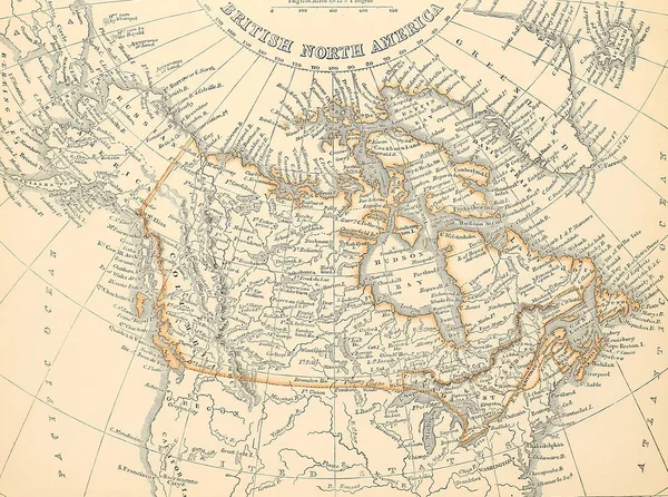 Παλιός Χάρτης Εικόνα — Φωτογραφία Αρχείου