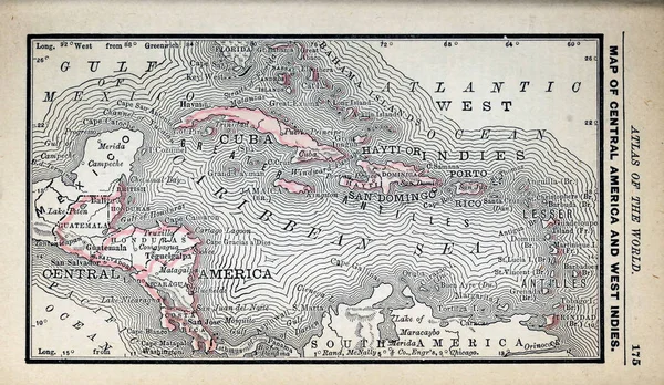 Old State Map Stock Picture