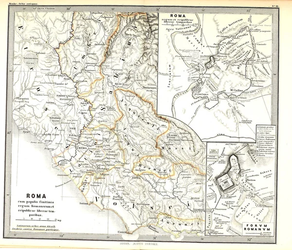 Stará Mapa Rypání Obrázku — Stock fotografie