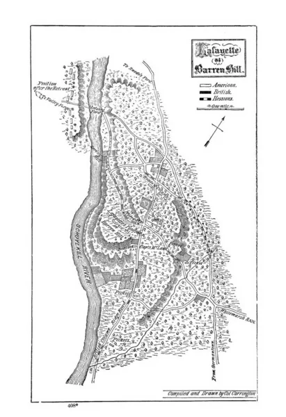 Battle maps of the American Revolution