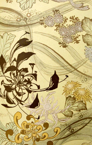 Japan art. Retro illustration