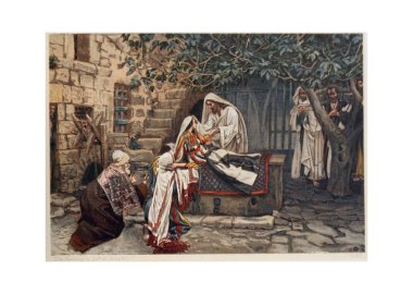 Hıristiyan illüstrasyon. Eski görüntü