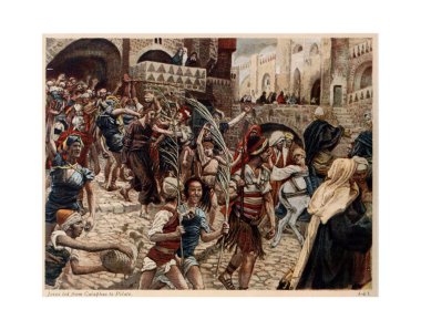 Hıristiyan illüstrasyon. Eski görüntü