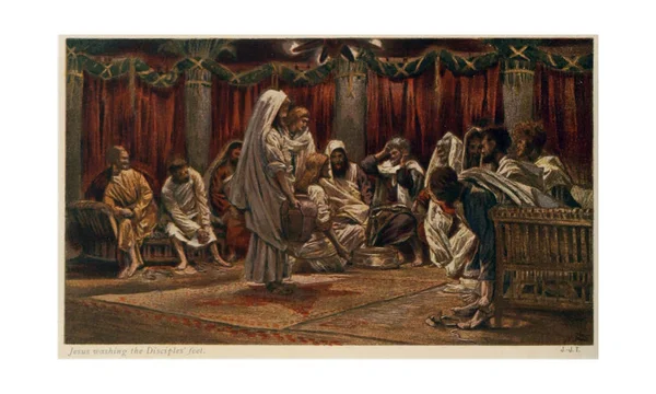 Христианская Иллюстрация Старое Изображение — стоковое фото