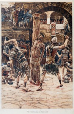 Hıristiyan illüstrasyon. Eski görüntü